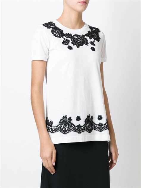 dolce gabbana lace shirt|dolce gabbana t shirts sale.